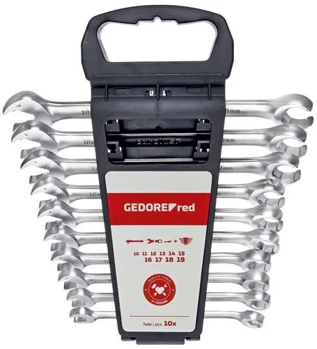 Set chei combinate cu clichet Gedore red R05905010 10 piese