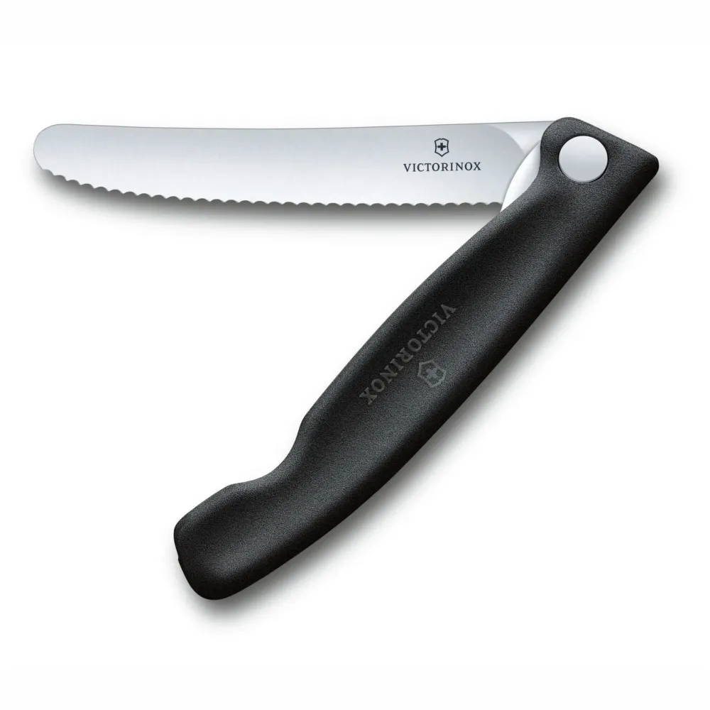 Cutit pliabil pentru legume Victorinox Swiss Classic negru