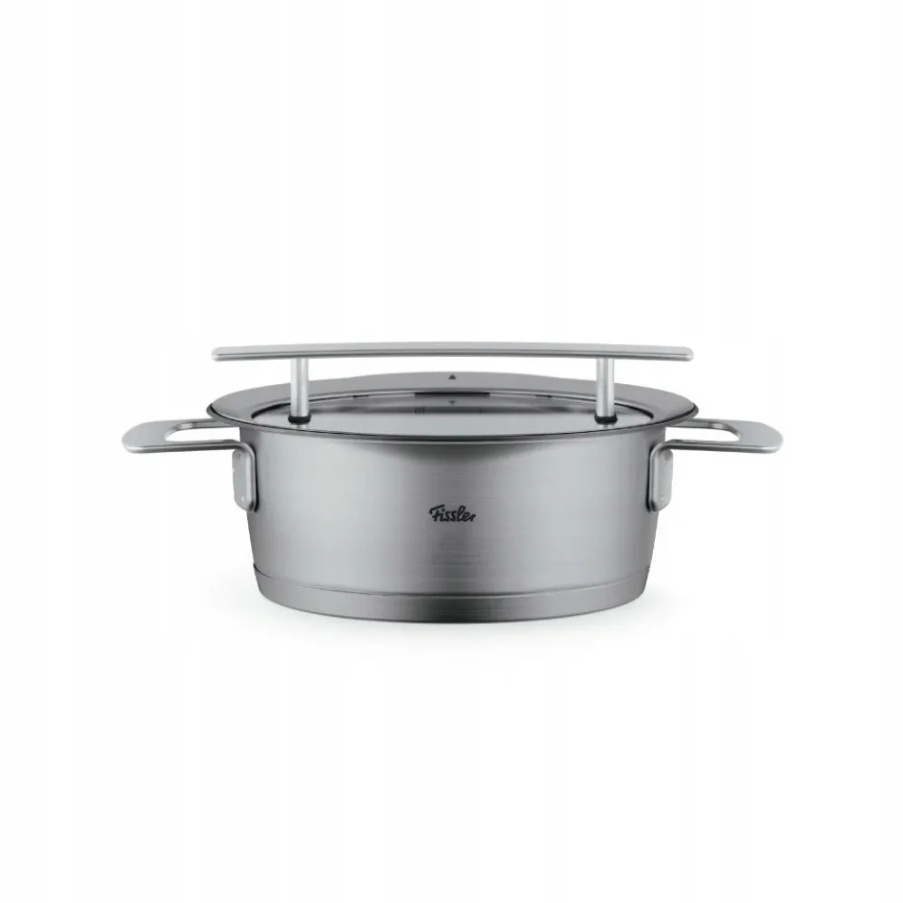 Oala joasa Fissler Phi Collection cu capac din sticla 20 cm 2.3 l
