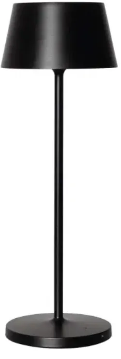 Lampa de birou LED cu acumulator Maul MAULnina cu statie de incarcare negru