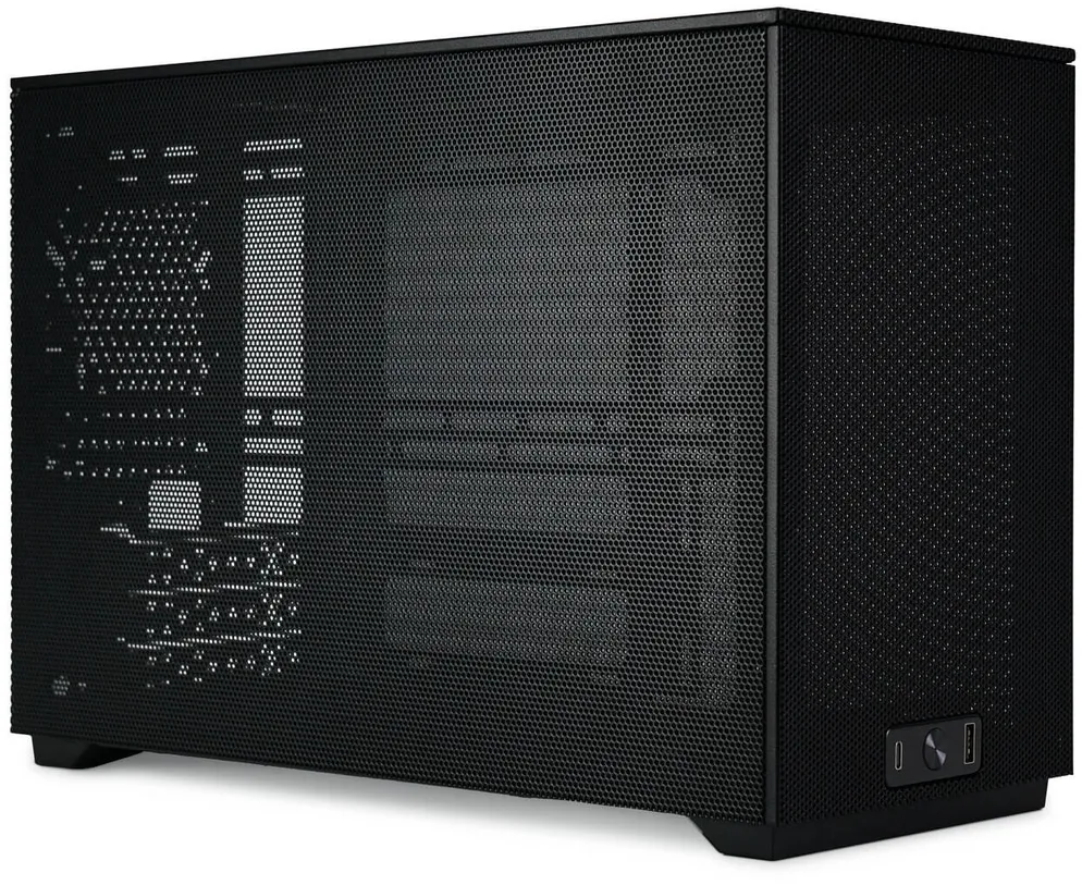 Carcasa PC mini ssupd Meshroom D ATX negru