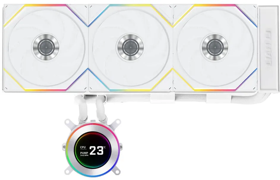 Cooler Lian Li HYDROSHIFT II LCD-C 360TL ARGB AiO CPU Cooler - White