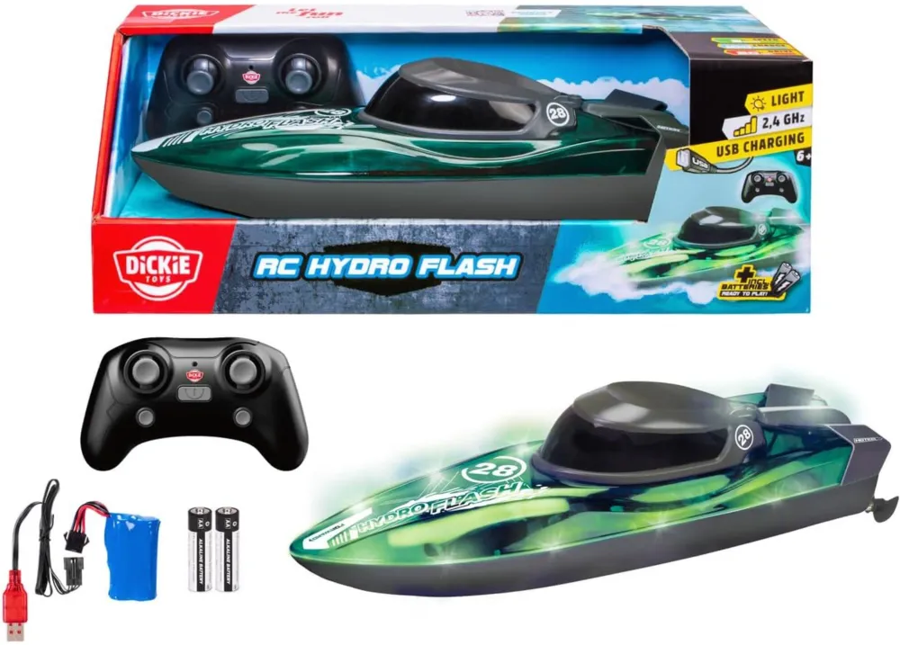 Masina Dickie RC Hydro Flash Speed Boat 2,4 GHz, RTR 201105015