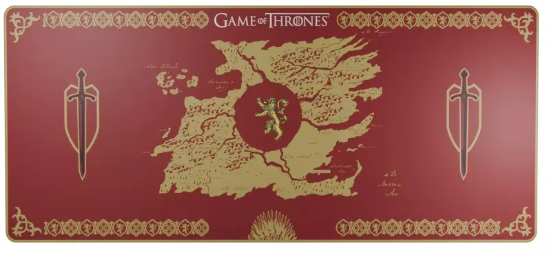 Mouse pad LEXIP X TSUME Game Of Thrones Lannister Xxl Red Display