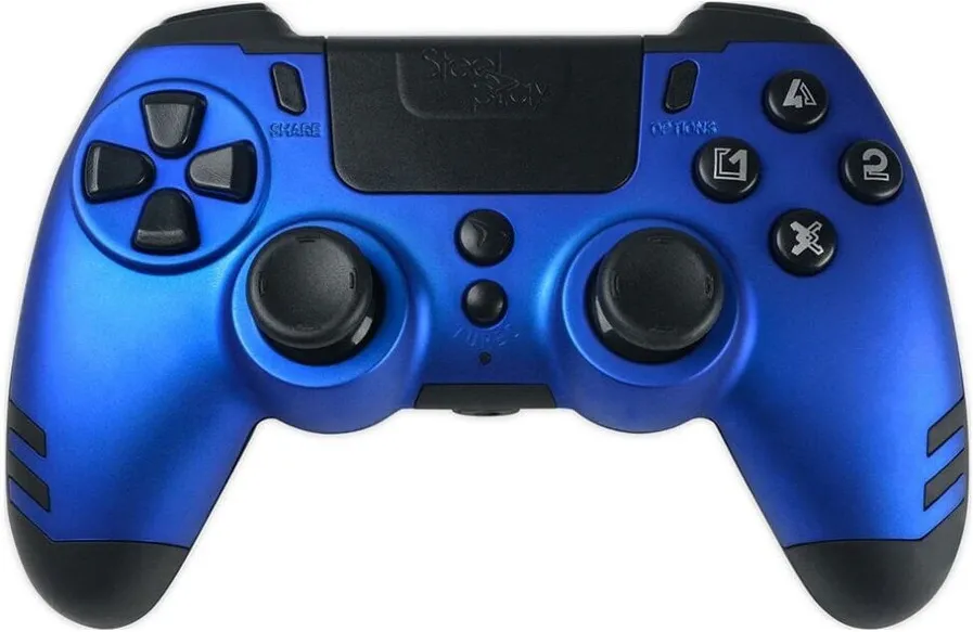 Gamepad wireless LEXIP X STEELPLAY Slim Pack Bluetooth albastru safir