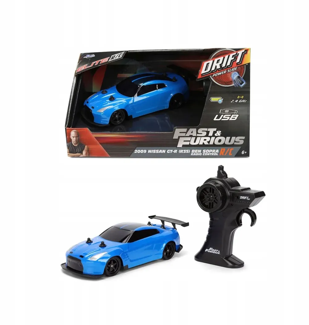 Masina Jada Fast & Furious Drift 2009 Nissan 1:24 9336314314R00