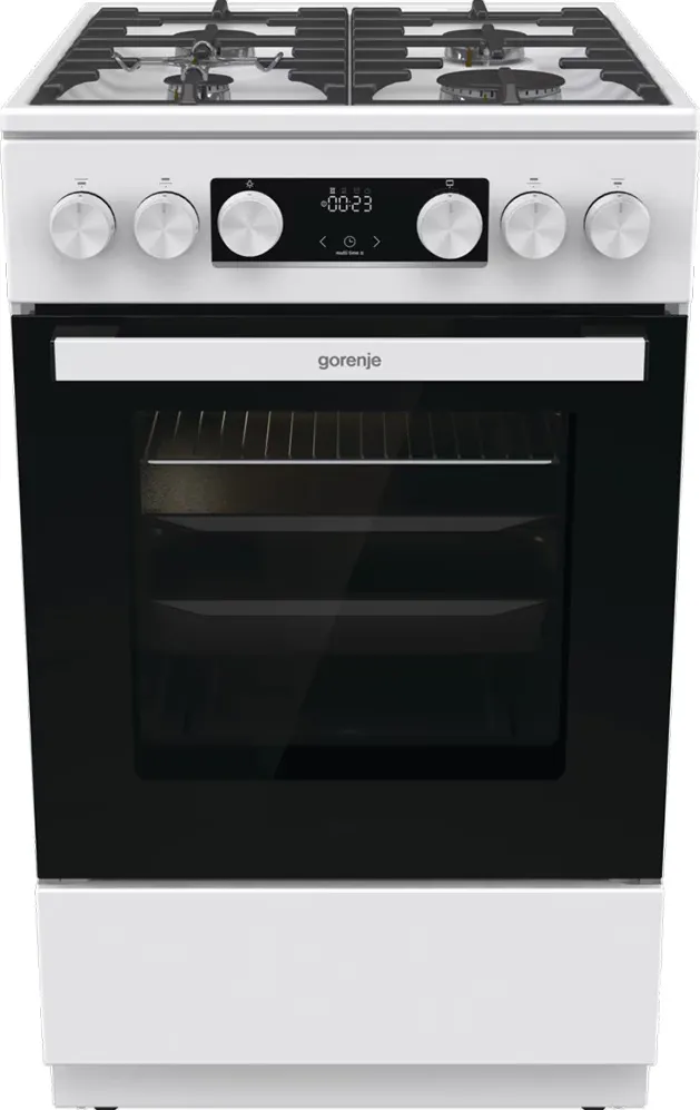 GORENJE Aragaz GGI5C21WF-B, 4 arzatoare, Gaz, L 50 cm, Grill, alb