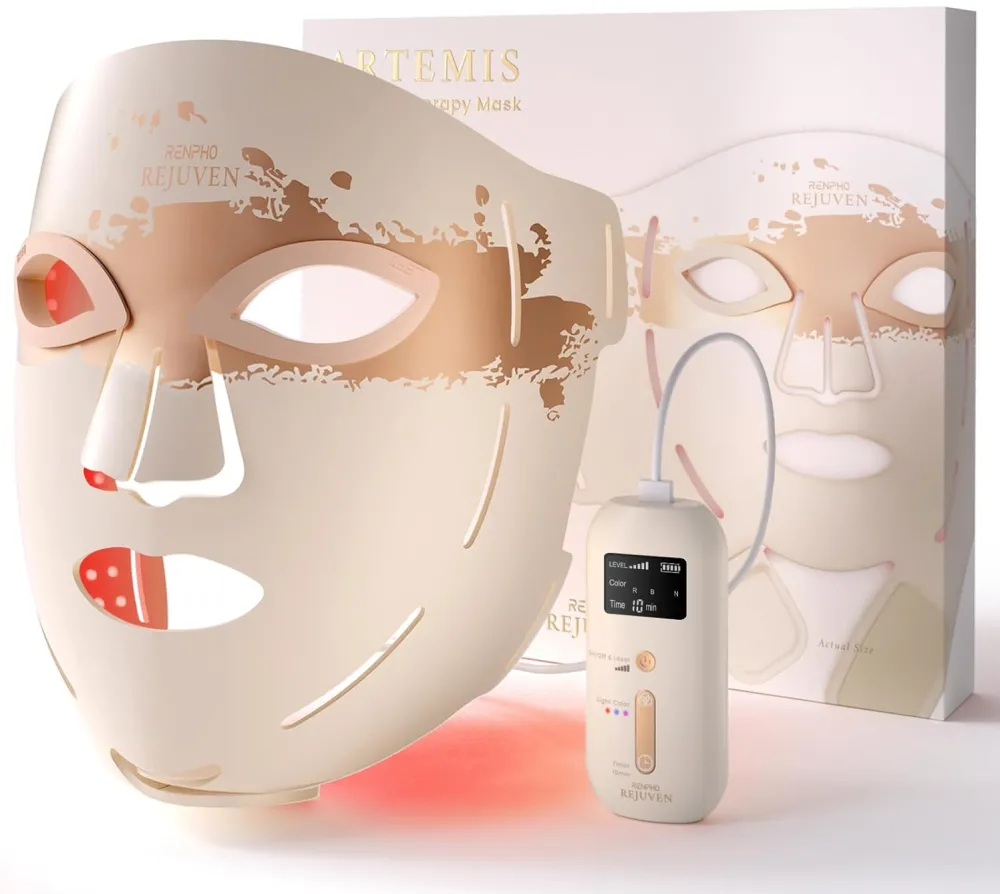 Renpho Masca de fata Artemis Blush LED PEU-E100B-1