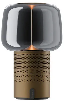 Portable lamp with speaker Serena Play brown
