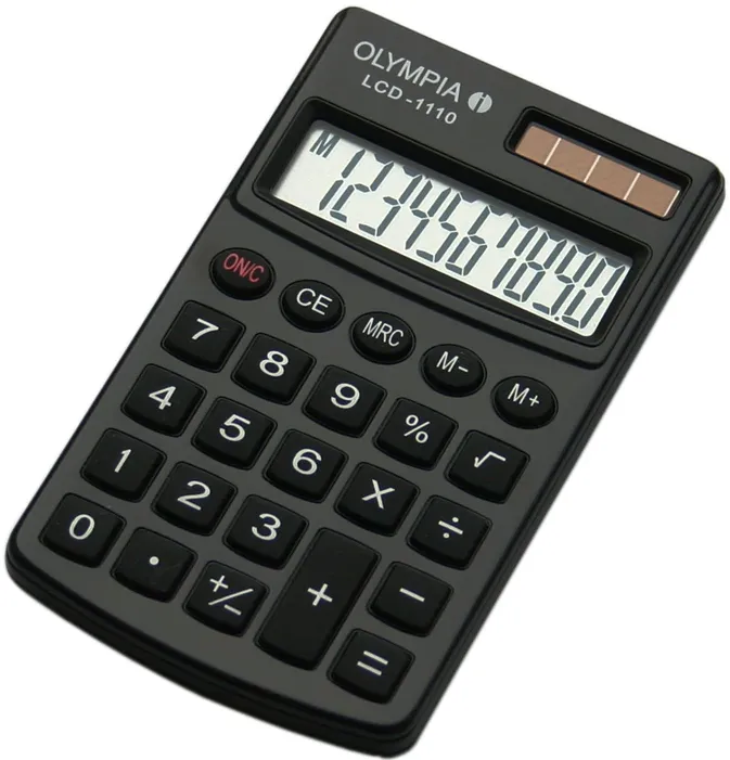 OLYMPIA Calculator LCD-1110 negru