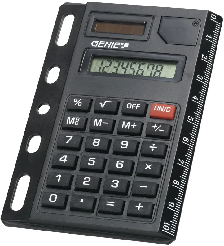 Calculator pentru agenda GENIE 325 8 digiti solar