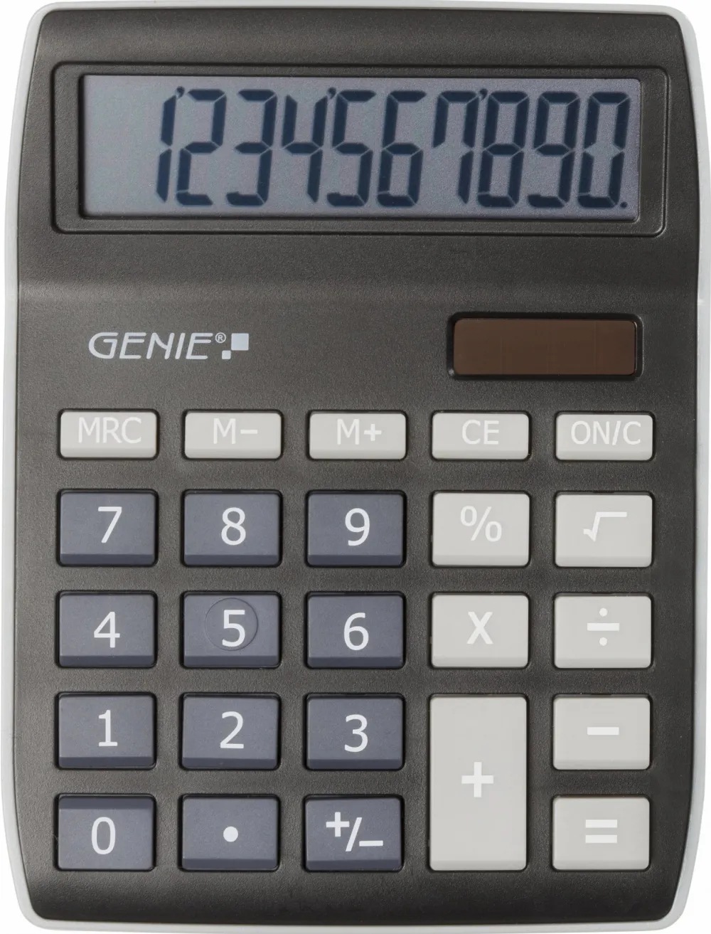 GENIE Calculator de birou 840BK negru 10-stellig