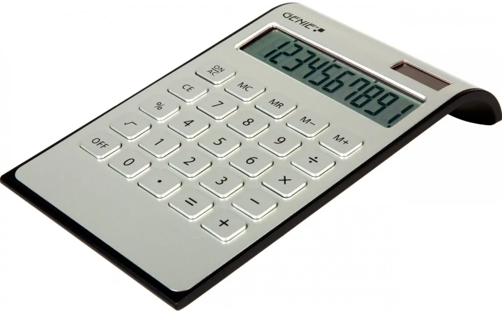 GENIE Calculator de birou DD 400 argintiu