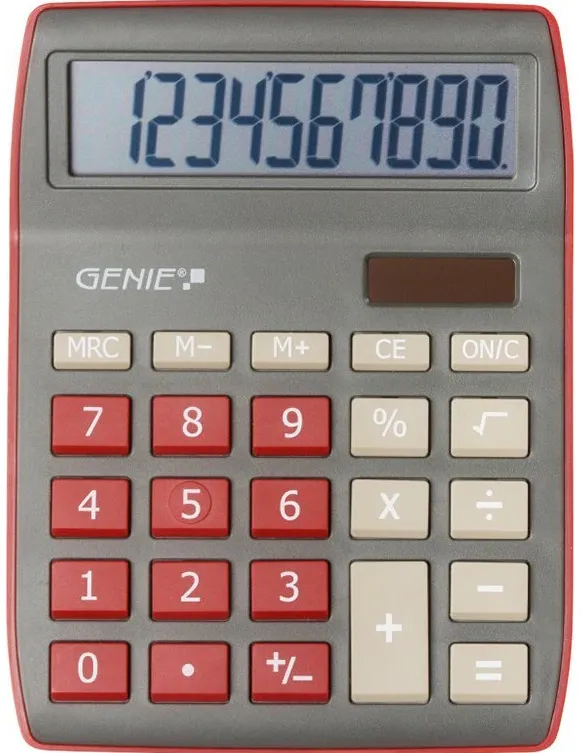 GENIE Calculator de birou 840DR 10-stellig