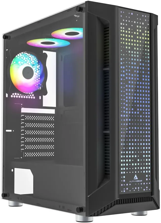 Carcasa ALPHAGEAR Trickster RGB black