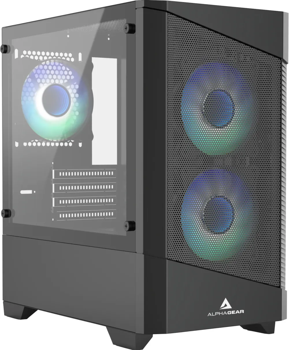 Carcasa ALPHAGEAR Monarch RGB black