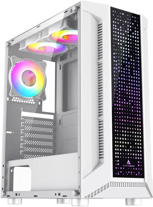 Carcasa ALPHAGEAR Trickster RGB white
