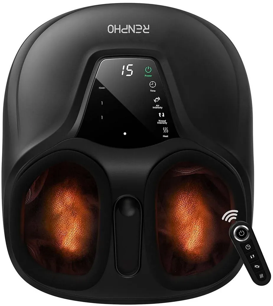 Aparat masaj pentru picioare PEU-RP-FM058R-BK PEURPFM058RBK, negru