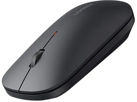 Mouse Ugreen, "MU001" PC sau NB, wireless 2.4GHz, optic, 3/1 butoane/scroll, 4000 dpi, negru "90372"