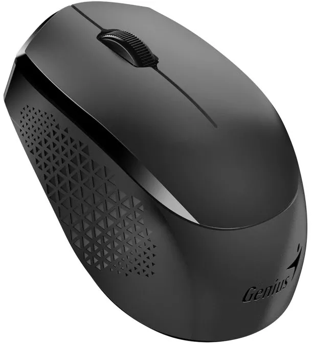 Mouse Genius, "NX-8000S BT", PC sau NB, wireless, BT5.3 + 2.4GHz, optic, 1200 dpi, butoane/scroll 3/1, USB-A, negru