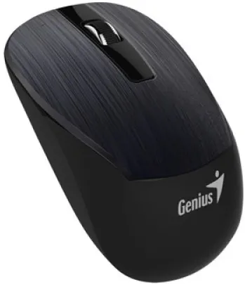 Mouse Genius, "NX-7015", PC sau NB, wireless, 2.4GHz, optic, 1200 dpi, butoane/scroll 3/1, negru