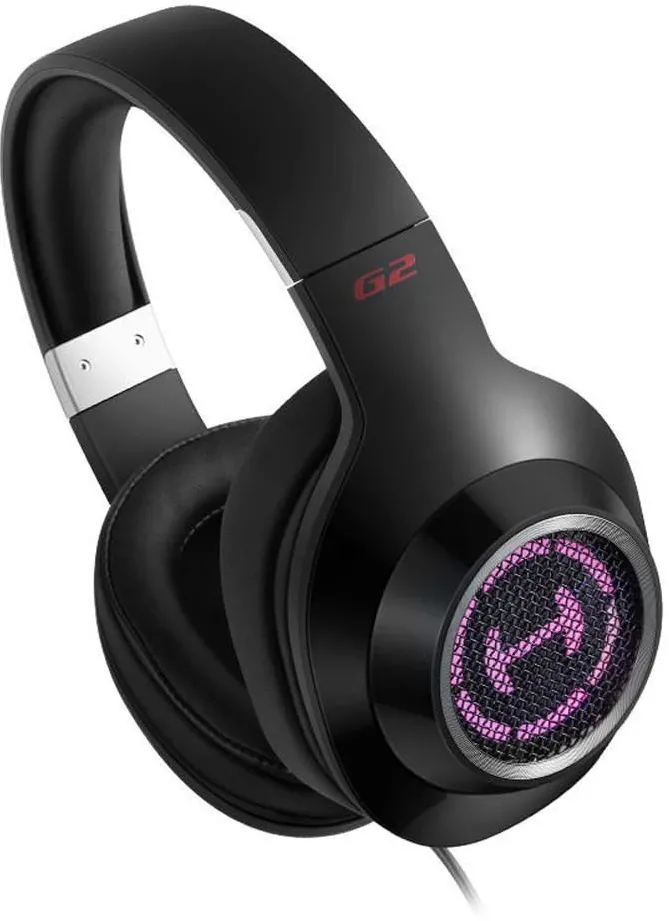 CASTI Edifier, cu fir, gaming, utilizare multimedia, microfon pe casca, detasabil, conectare prin USB 2.0, negru, "G2-II-BK"
