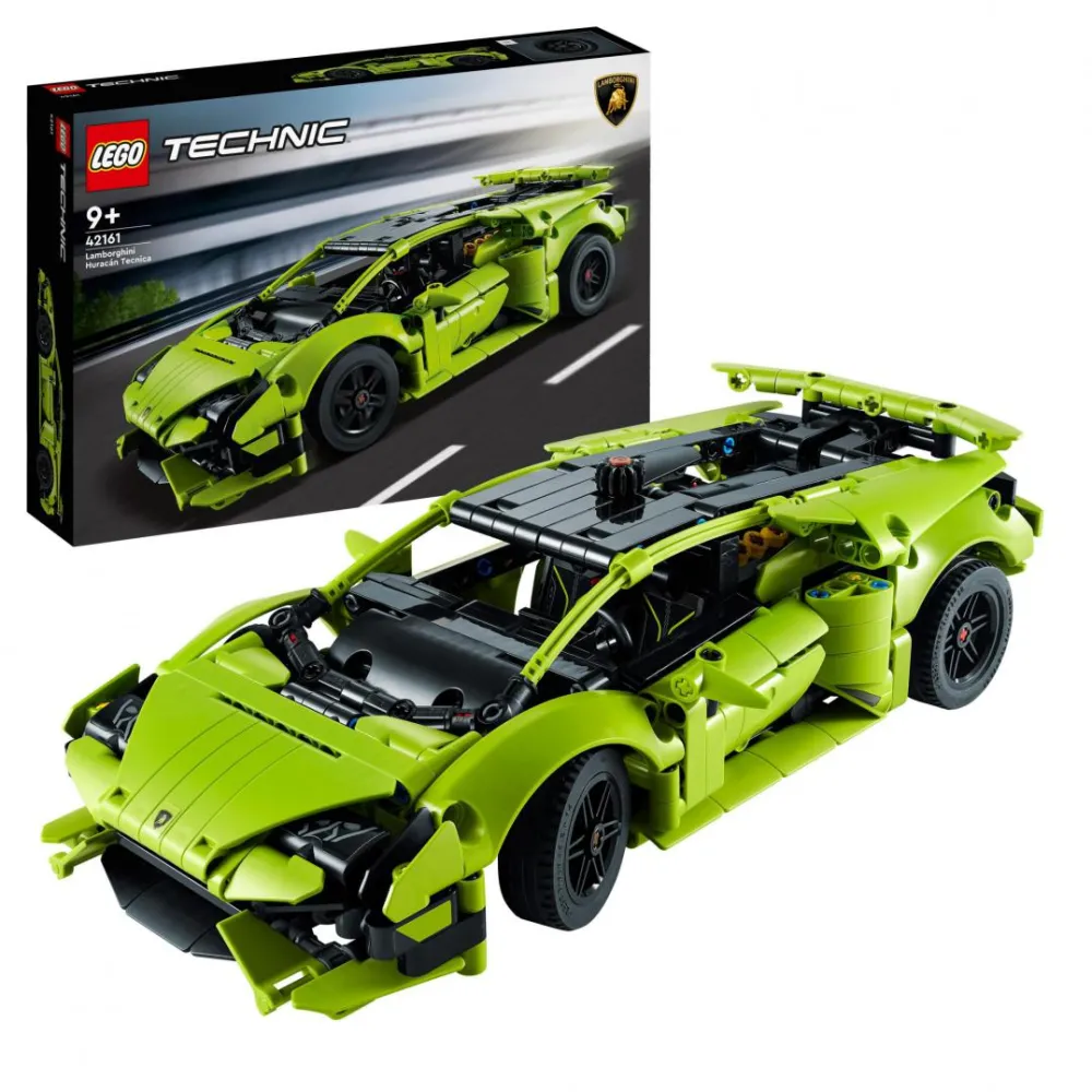 Set de constructie LEGO Technic - Lamborghini Huracán Tecnica 42161, 806 piese