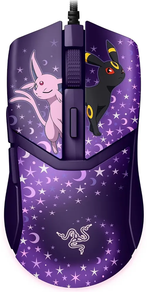 Razer Cobra Gaming-Maus, kabelgebunden, 8.500 DPI, Chroma RGB - Espeon/Umbreon