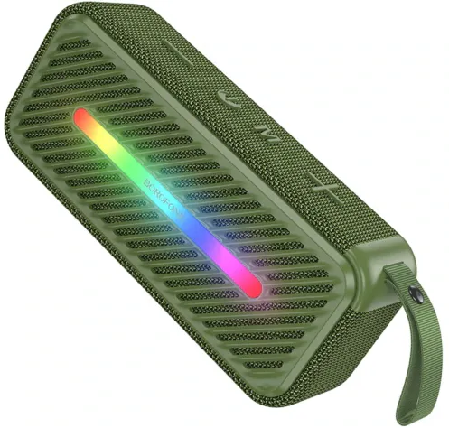 BOXA Borofone "BP20", bluetooth 5.3, 3 ore durata baterie, baterie 1800mAh, verde, "6941991112799" (timbru verde 2.00 lei)