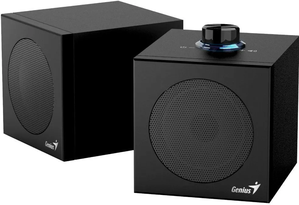 BOXE GENIUS 2.0, RMS: 6W (2 x 3W), USB power, Black, "SP-HF300U" "31730061400" (timbru verde 0.8 lei)
