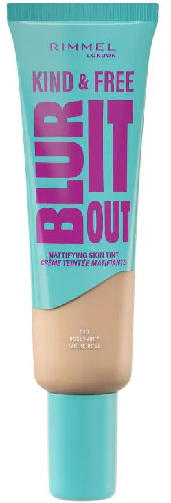 Fond de ten Rimmel Kind & Free Blur It Out 010 Rose Ivory, 30ml