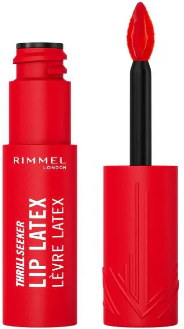 Ruj lichid Rimmel Thrill Seeker Lip LatexSpicy 350, 6 ml