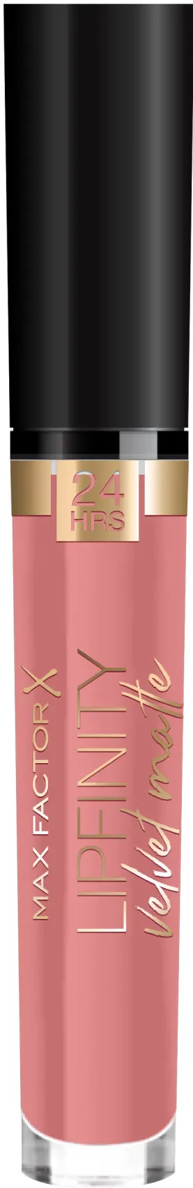 Ruj lichid Max Factor Velvet Matte 45 Posh Pink, 3.5 ml