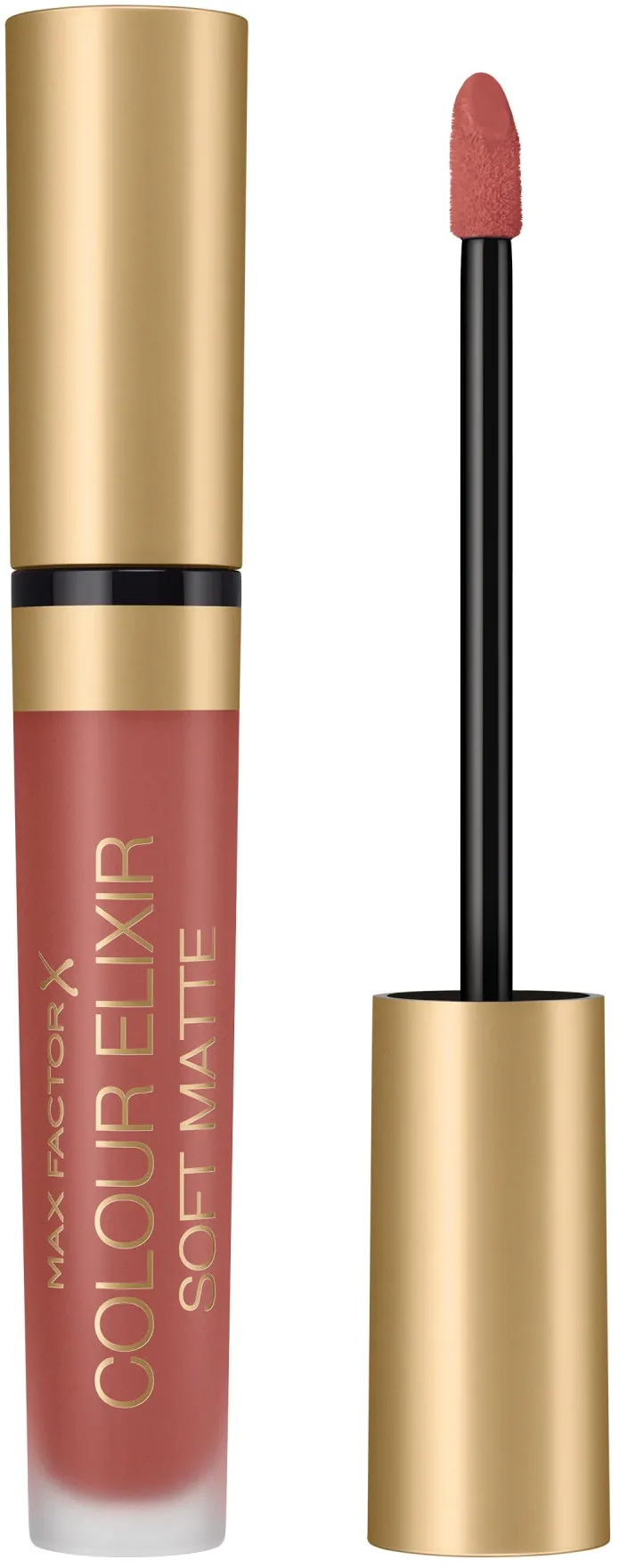 Ruj lichid Max Factor Colour Elixir Soft Matte 010 Muted russet, 4 ml