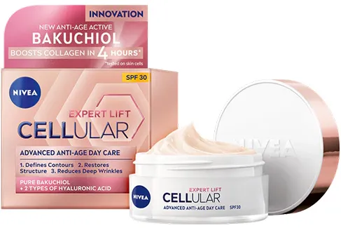 Crema de zi NIVEA Cellular Expert Lift antirid cu SPF30, 50 ml
