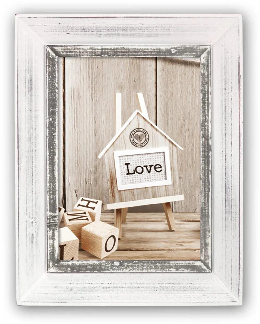 ZEP Athis white 15x20 Wood Frame SY1268