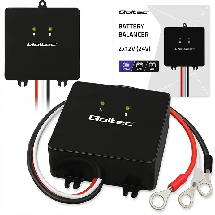 Voltage balancer for 24V batteries 2x12V 5A