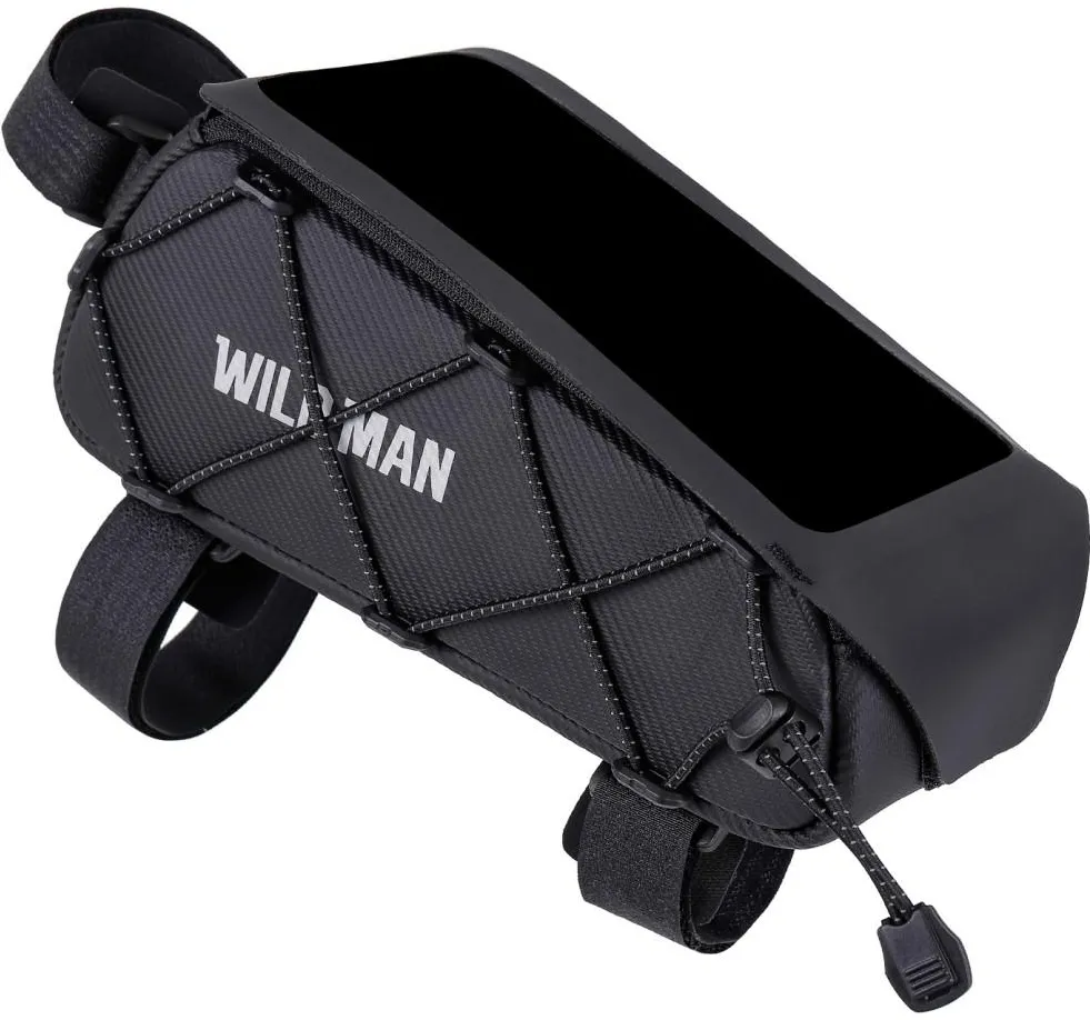 Geanta cadru bicicleta Wildman GX100 negru
