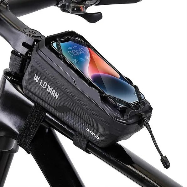 Geanta pentru cadru bicicleta Wildman GX200 negru