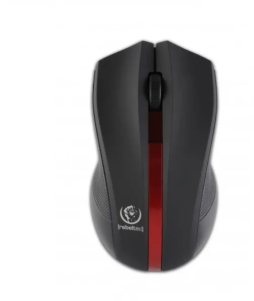 Mouse wireless optic Rebeltec GALAXY 1000 dpi negru/rosu