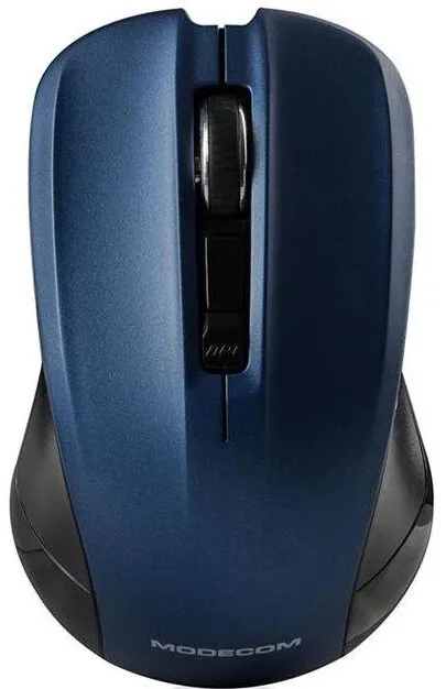 Mouse optic wireless Modecom WM9.1 1600 dpi negru albastru