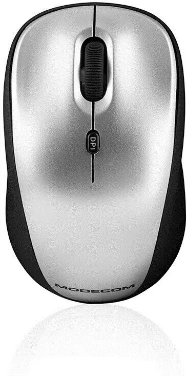 Mouse wireless optic Modecom WM6 1600 dpi gri negru
