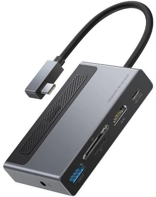 Statie de andocare Baseus Magic Multifunctional CAHUB-DA0G USB-C HDMI 4K PD 100 W