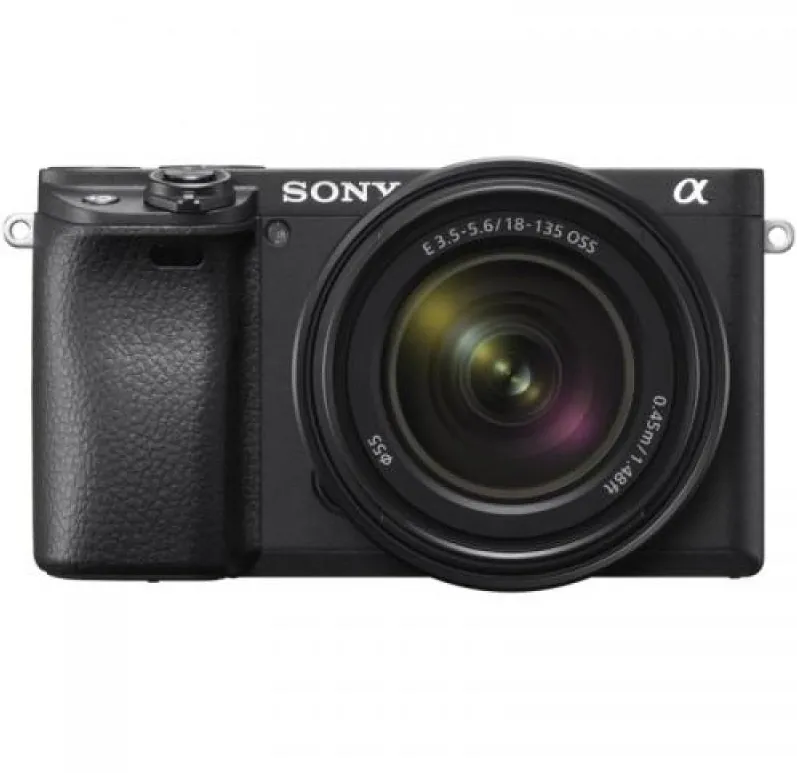 Aparat foto mirrorless Sony Alpha A6400A 24.2 MP APS-C negru cu obiectiv SEL18135 18-135 mm