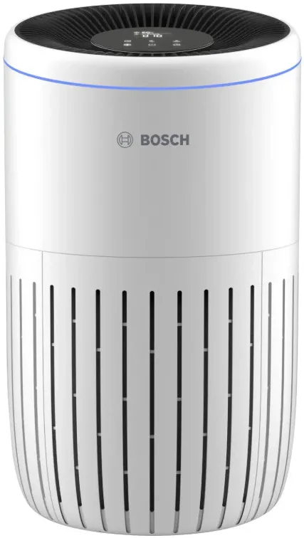 Purificator de aer Bosch Air 4000 Wi-Fi, CADR 300m3/h, Prefilter, HEPA H13 filter, activated carbon filter, dust sensor, timer, white