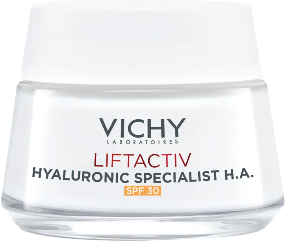 Crema de fata antirid cu acid hialuronic Vichy Liftactiv Supreme SPF 30, pentru toate tipurile de ten, 50 ml