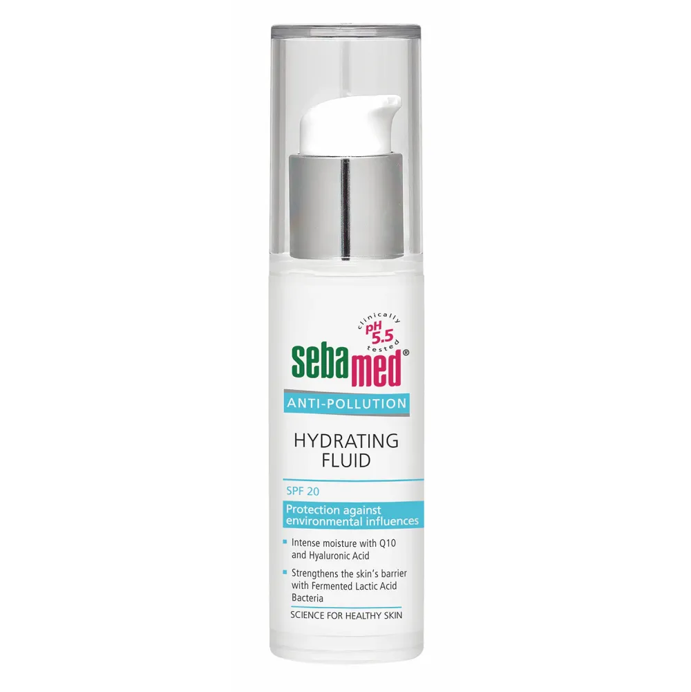 Fluid hidratant antipoluare SPF 20, Sebamed, 30 ml