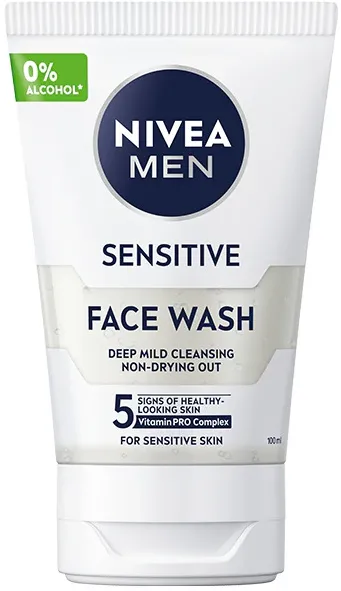 Gel de curatare pentru fata NIVEA MEN Sensitive, 100 ml