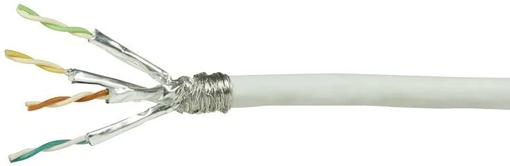Cablu de instalare Logilink CPV0039 Cat6 S/FTP PVC 100 m alb