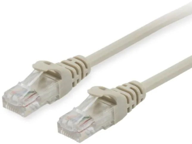 Cablu patch EQUIP Cat6 U/UTP 2xRJ45 5 m bej PVC